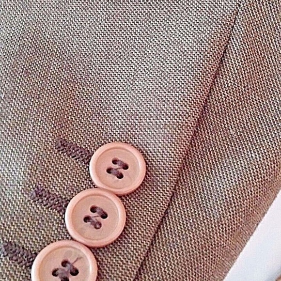  Giorgio Sanetti Jacket Twill Wool Full Lining - Picture 2 of 4